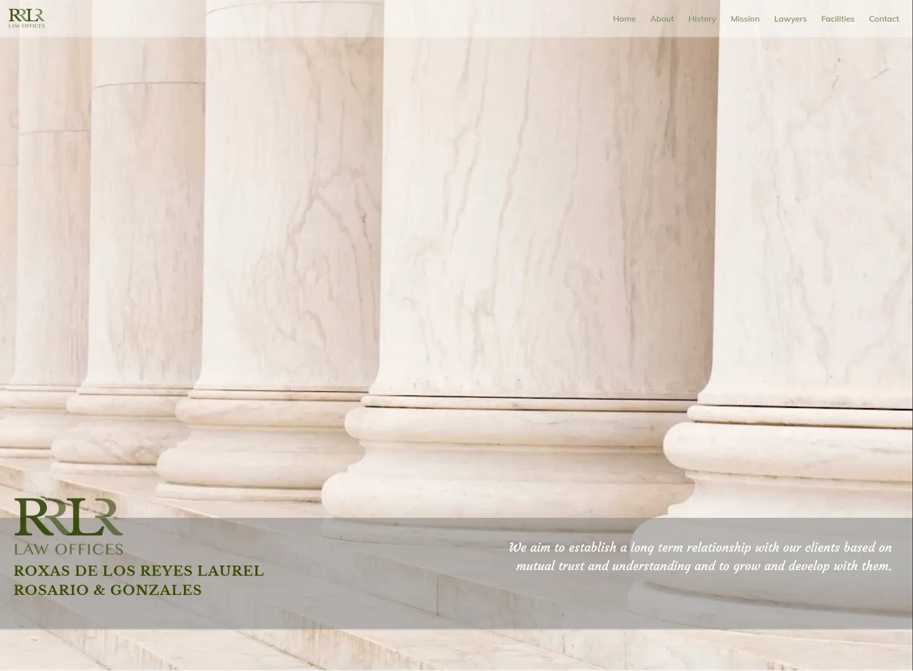 RRLR Law Offices project screenshot